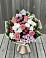 Букет цветов из: Альстромерии, Гвоздики, Розы и Хризантемы в Майкопе