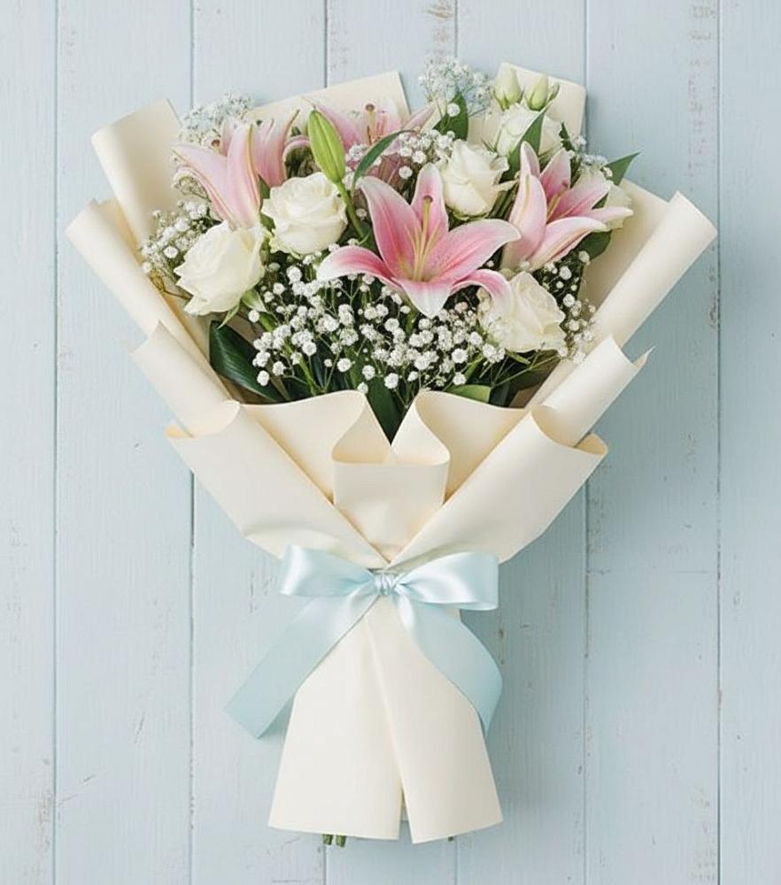 Букет цветов из: Лилии в Майкопе