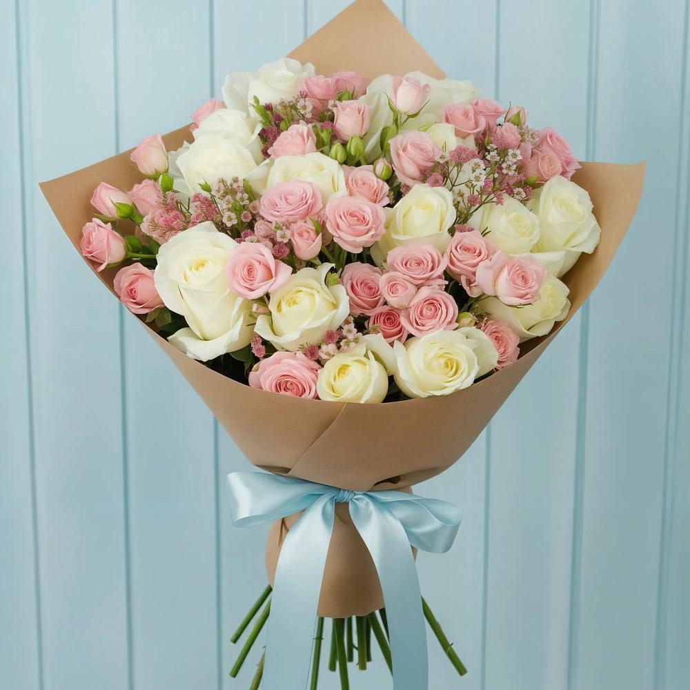 Букет цветов из: Розы в Майкопе