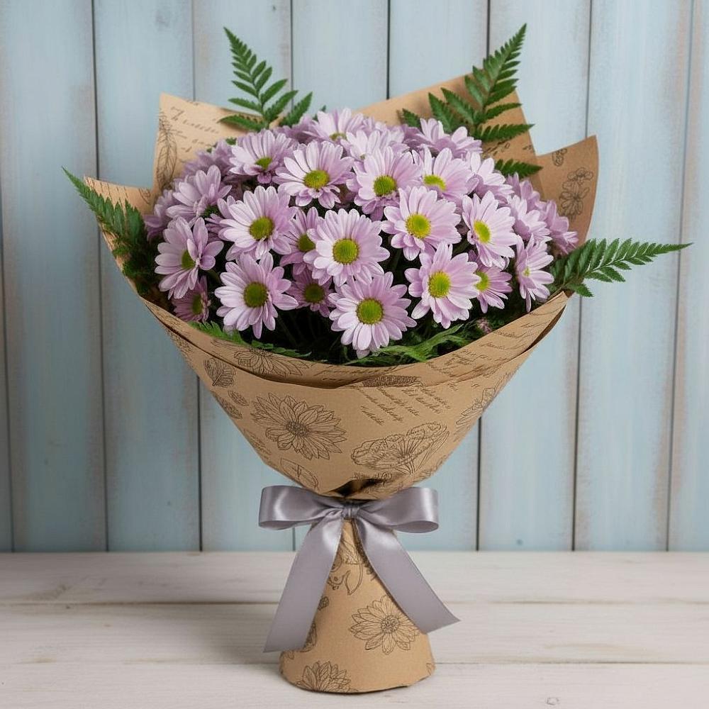 Букет цветов из: Хризантемы в Майкопе