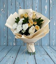 Букет цветов из:  Розы и Хризантемы в Майкопе