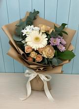 Букет цветов из:  Герберы и Хризантемы в Майкопе