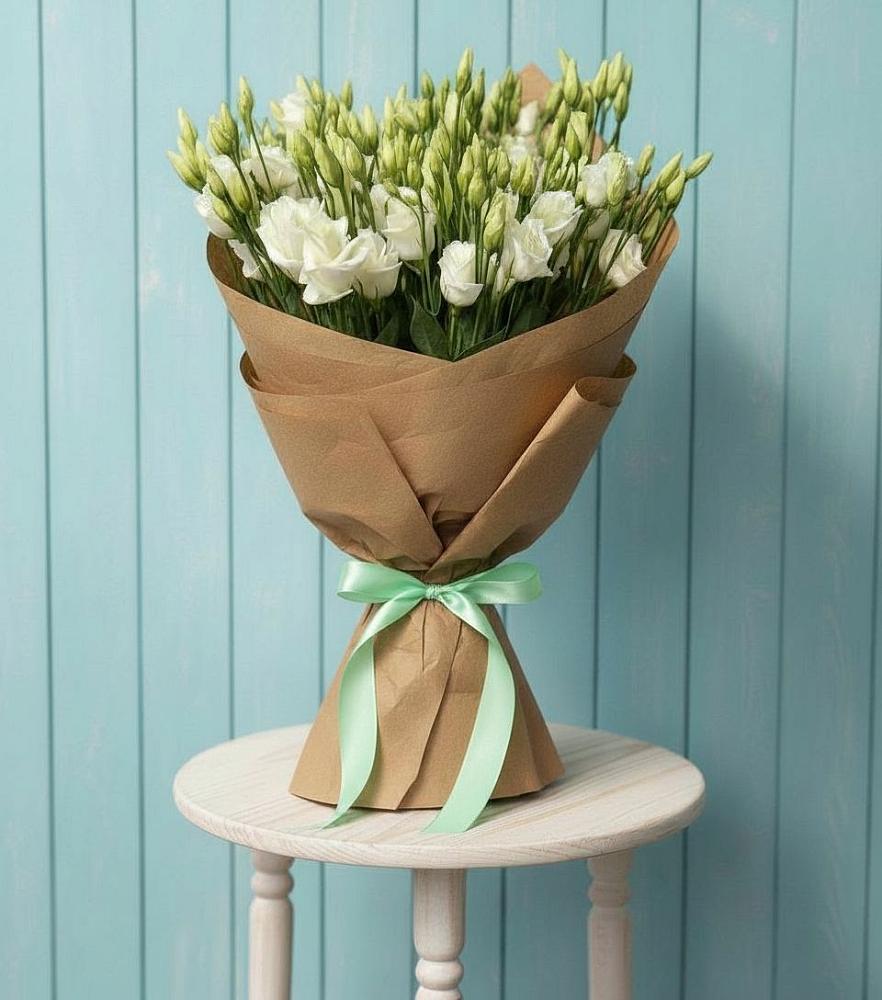 Букет цветов из: Лизиантусы в Майкопе