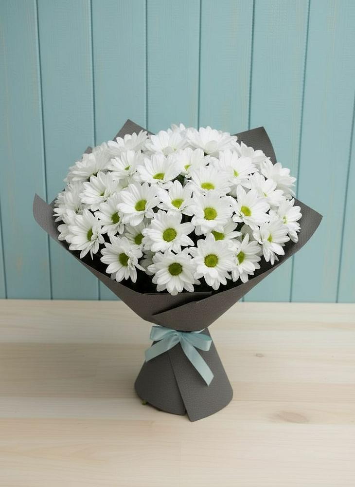 Букет цветов из: Хризантемы в Майкопе