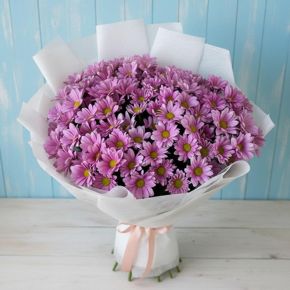 Букет цветов из: Хризантемы в Майкопе