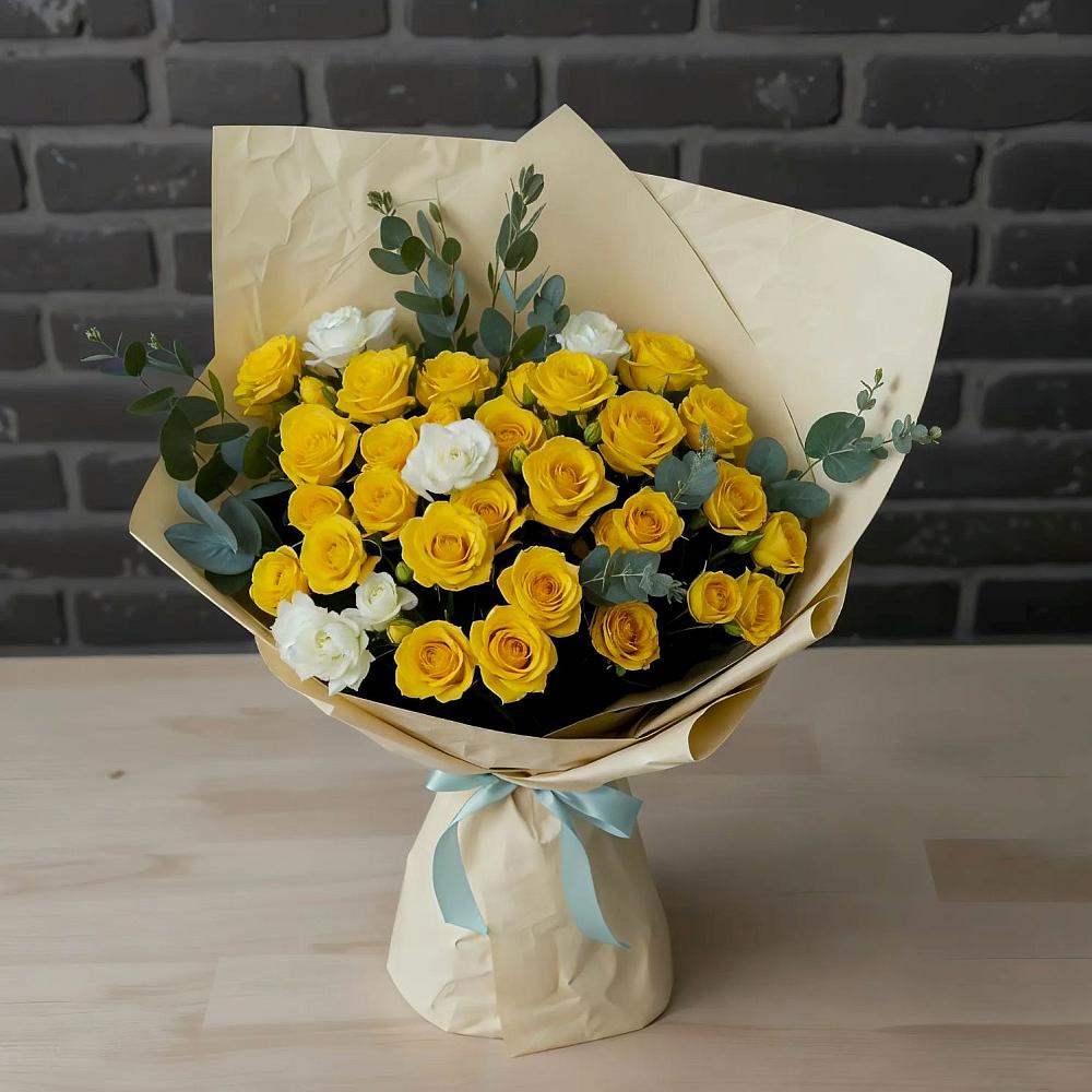 Букет цветов из: Розы в Майкопе