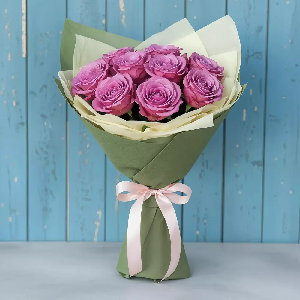 Букет Розы Фёрст Леди в Майкопе